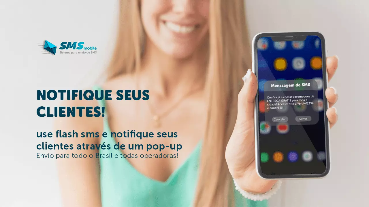 SMS em massa com short code